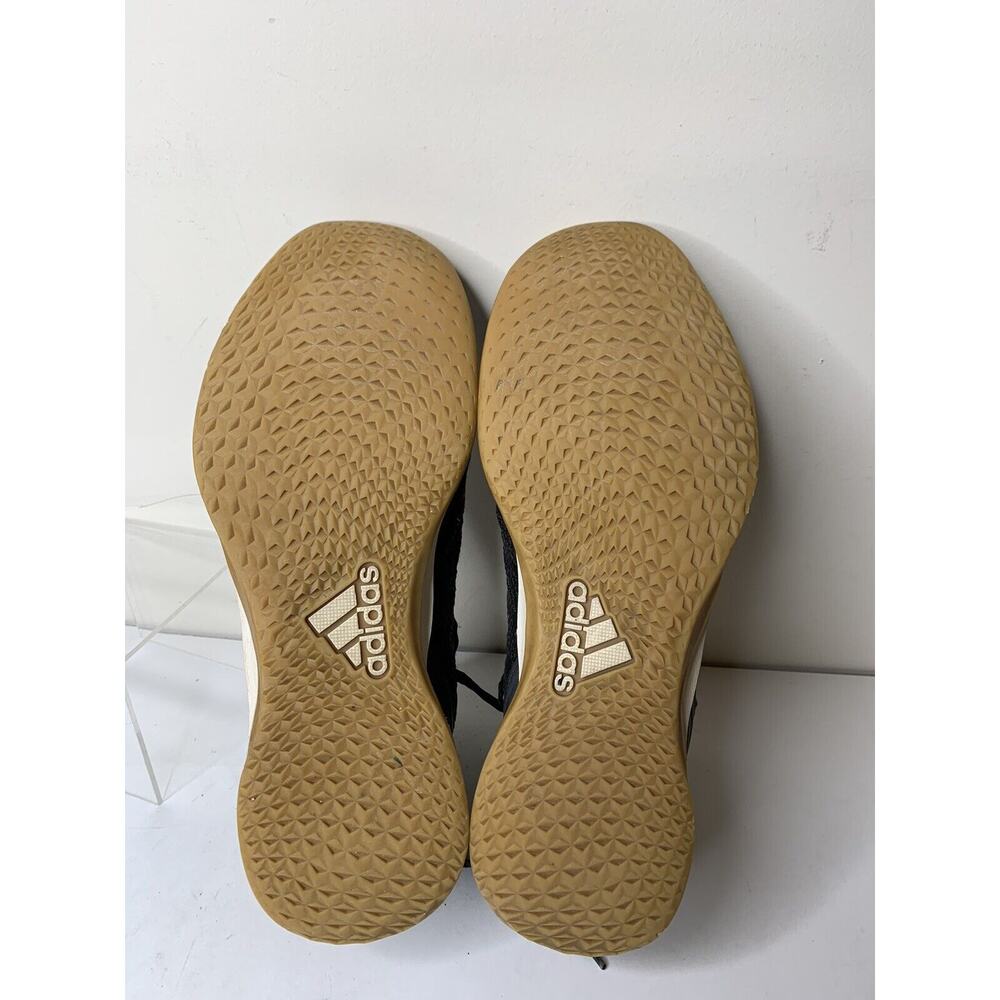 Adidas Mens Size 10.5 Icon 4 Trainer Baseball Shoes 'Black Gum' CG5270 - Picture 7 of 9